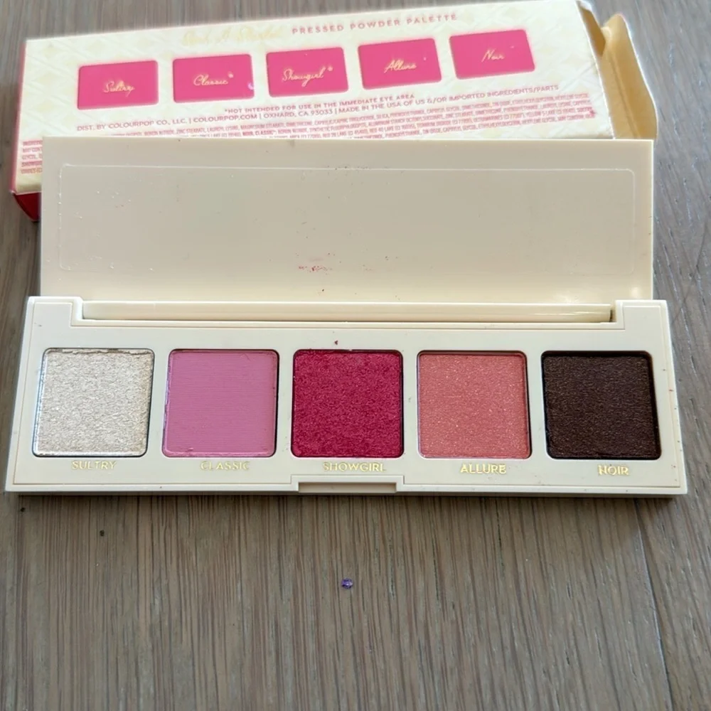 Colourpop such a starlet eyeshadow NIB